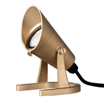 5511 1-Light LED Spot Light in Natural Brass