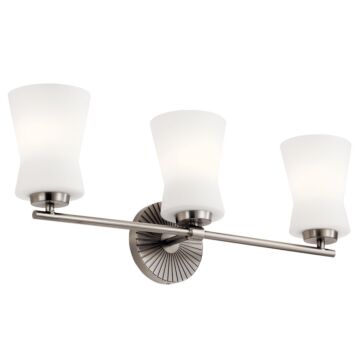 Brianne Three Light Bath in Classic Pewter by Kichler