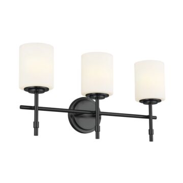 Ali Three Light Bath in Black by Kichler