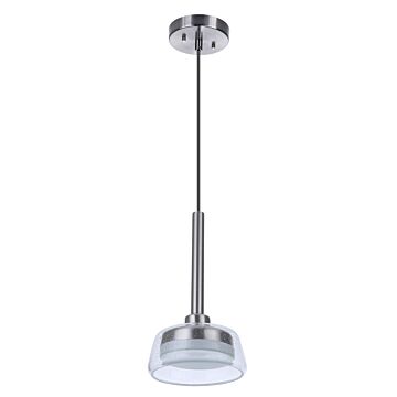 Craftmade Centric Pendant Light in Brushed Polished Nickel