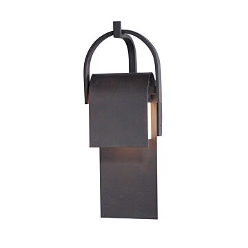 Maxim Laredo Outdoor Wall Light in Rustic Forge