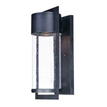 Focus LED Outdoor Wall Sconce in Black by Maxim