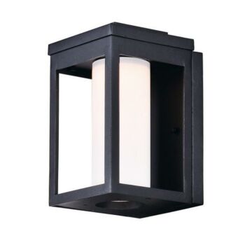 Salon LED LED Outdoor Wall Sconce in Black by Maxim