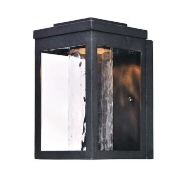 Salon LED LED Outdoor Wall Sconce in Black by Maxim