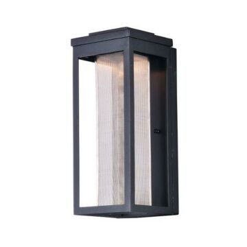 Salon LED LED Outdoor Wall Sconce in Black by Maxim
