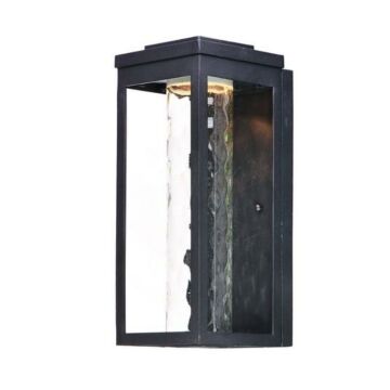 Salon LED LED Outdoor Wall Sconce in Black by Maxim