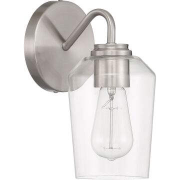 Shayna One Light Wall Sconce in Brushed Polished Nickel by Craftmade