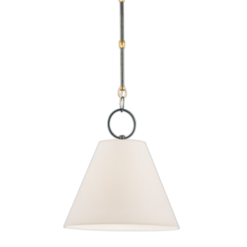 Altamont One Light Pendant in Distressed Bronze by Hudson Valley