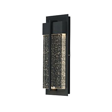Cascade LED Outdoor Wall Sconce in Black by Maxim