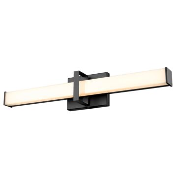 Elon LED Bath Bar in Matte Black by Golden