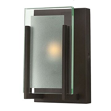 Hinkley Latitude 1-Light Bathroom Vanity Light In Oil Rubbed Bronze