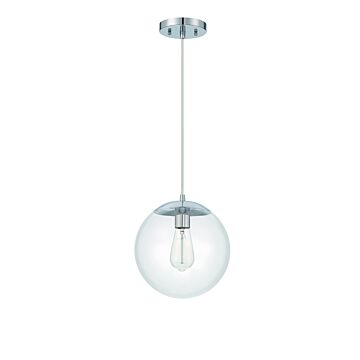 Gaze One Light Pendant in Chrome by Craftmade