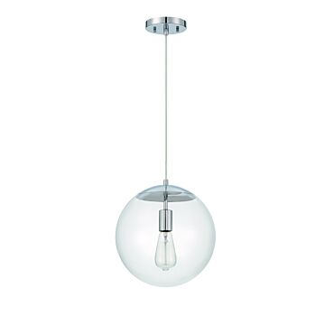Gaze One Light Pendant in Chrome by Craftmade