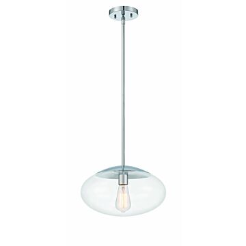 Gaze One Light Pendant in Chrome by Craftmade
