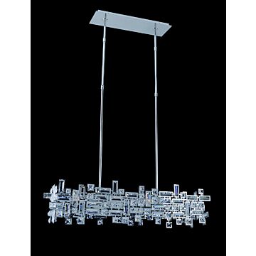 Vermeer Island Pendant in Chrome by Allegri