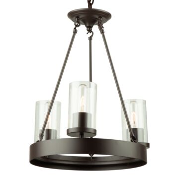 Menlo Park Chandelier in Oil Rubbed Bronze by Artcraft Lighting