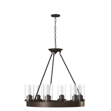 Menlo Park Chandelier in Oil Rubbed Bronze by Artcraft Lighting