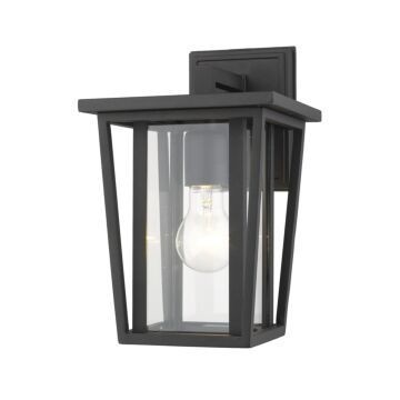 Z-Lite Seoul 1-Light Outdoor Wall Sconce In Black