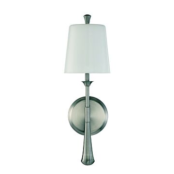 Palmer One Light Wall Sconce in Brushed Polished Nickel by Craftmade