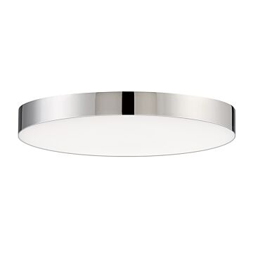 Trim LED Flush Mount in Polished Chrome by Maxim