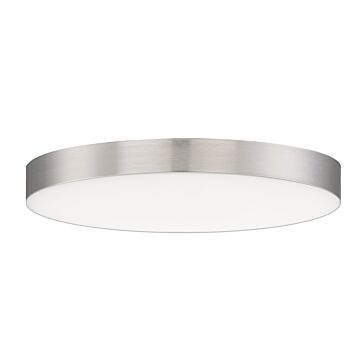 Trim LED Flush Mount in Satin Nickel by Maxim