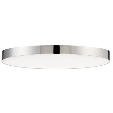 Trim LED Flush Mount in Polished Chrome by Maxim