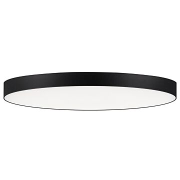 Trim LED Flush Mount in Black by Maxim