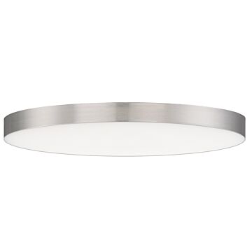 Trim LED Flush Mount in Satin Nickel by Maxim