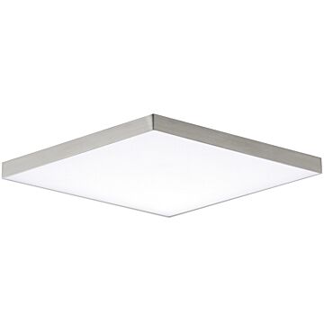 Trim LED Flush Mount in Satin Nickel by Maxim