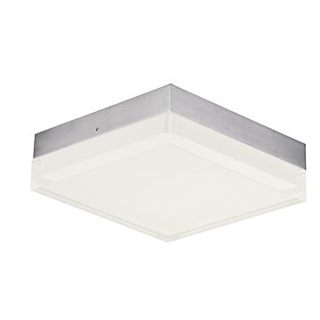Illuminaire II LED Flush Mount in Satin Nickel by Maxim