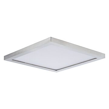 Chip LED Flush Mount in Satin Nickel by Maxim