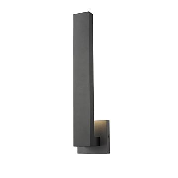 Z-Lite Edge 2-Light Outdoor Wall Sconce In Black