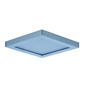 Wafer LED Flush Mount in Satin Nickel by Maxim