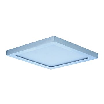 Wafer LED Flush Mount in Satin Nickel by Maxim