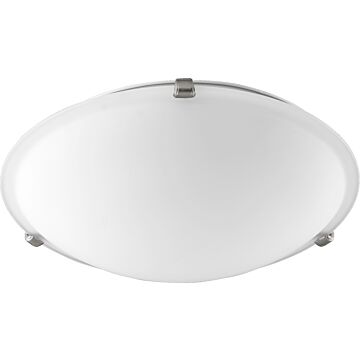 3000 Ceiling Mounts Three Light Ceiling Mount in Satin Nickel by Quorum International