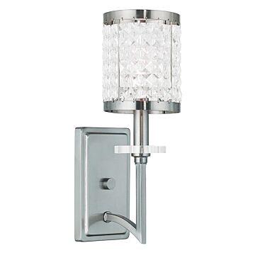 Grammercy 1-Light Wall Sconce in Brushed Nickel