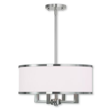 Park Ridge 4-Light Chandelier in Brushed Nickel