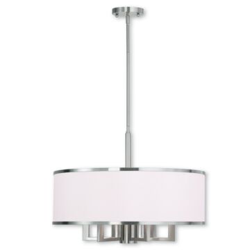 Park Ridge 6-Light Chandelier in Brushed Nickel