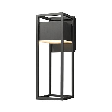 Z-Lite Barwick 1-Light Outdoor Wall Sconce In Black