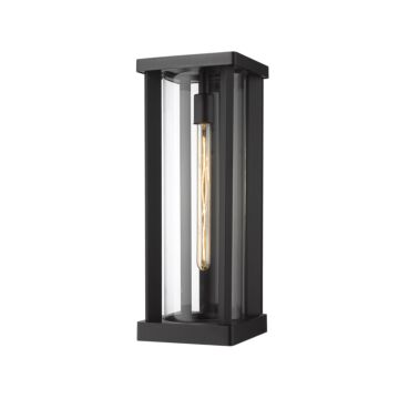 Z-Lite Glenwood 1-Light Outdoor Wall Sconce In Black