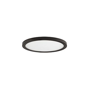 Wafer LED Flush Mount in Bronze by Maxim