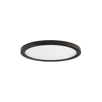 Wafer LED Flush Mount in Bronze by Maxim