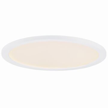 Wafer LED Flush Mount in White by Maxim