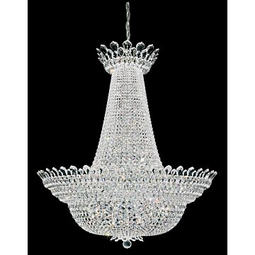 Trilliane 76 Light Chandelier in Polished Silver by Schonbek