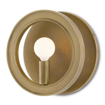 Chaplet 1-Light Wall Sconce in Antique Brass