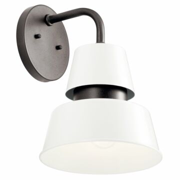 Lozano One Light Outdoor Wall Mount in White by Kichler