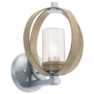 Grand Bank One Light Outdoor Wall Mount in Distressed Antique Gray by Kichler