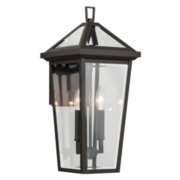 Regence Two Light Outdoor Wall Mount in Olde Bronze by Kichler