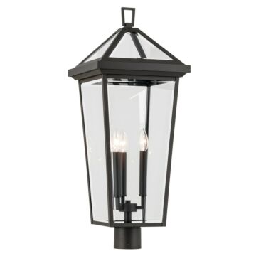 Regence Three Light Outdoor Post Mount in Olde Bronze by Kichler