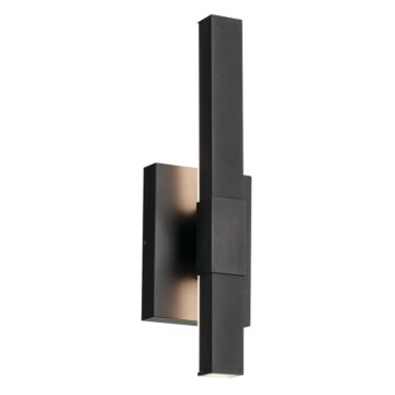 Nocar LED Outdoor Wall Mount in Textured Black by Kichler